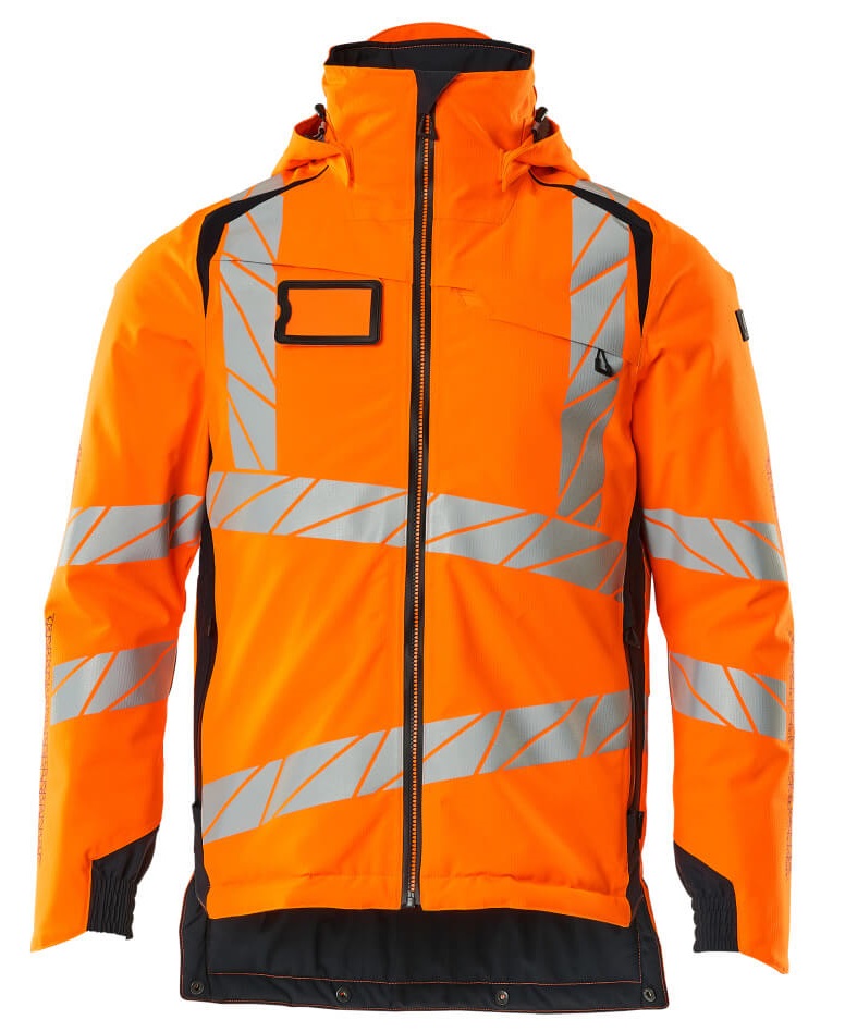 MASCOT-Warnschutz, Warn-Winterjacke, ACCELERATE SAFE, warnorange/schwarzblau