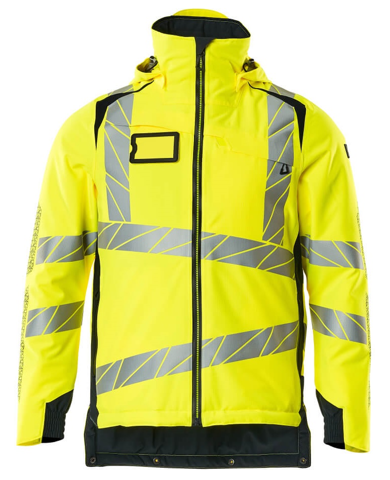 MASCOT-Warnschutz, Warn-Winterjacke, ACCELERATE SAFE, warngelb/schwarzblau