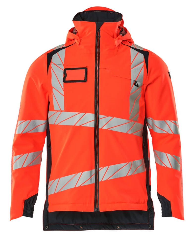 MASCOT-Warnschutz, Warn-Winterjacke, ACCELERATE SAFE, warnrot/schwarzblau