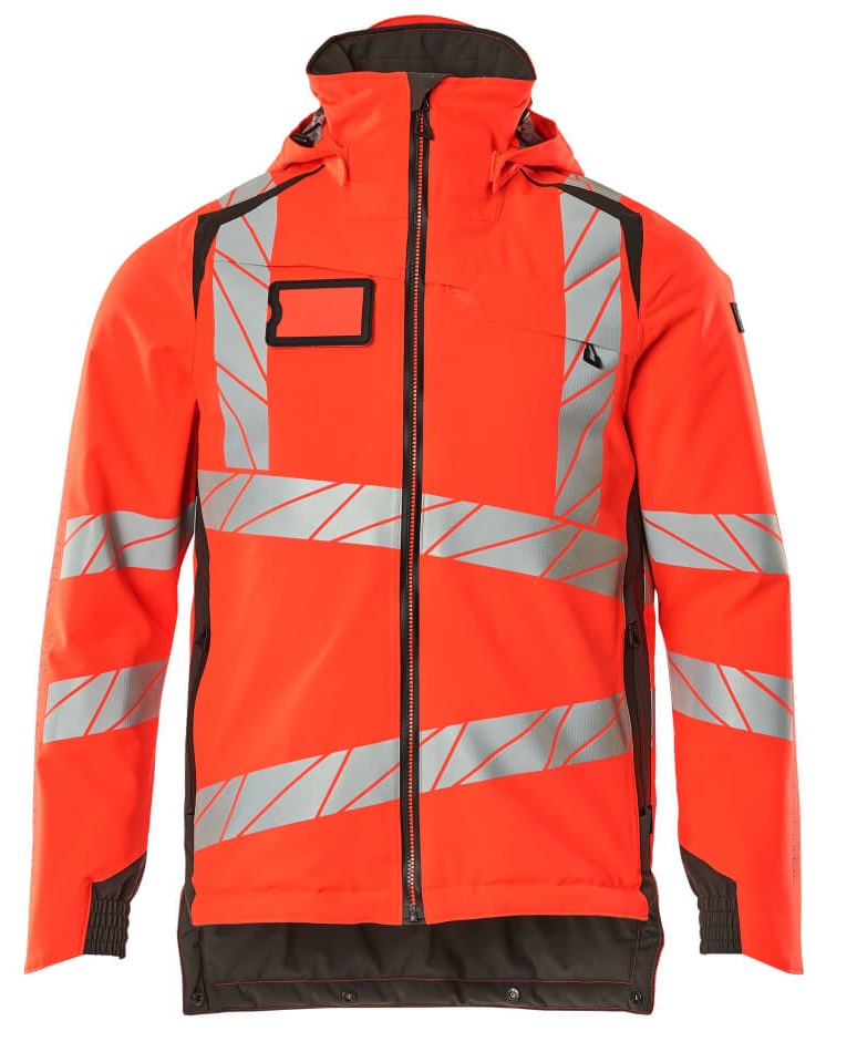 MASCOT-Warnschutz, Warn-Winterjacke, ACCELERATE SAFE, warnrot/dunkelanthrazit