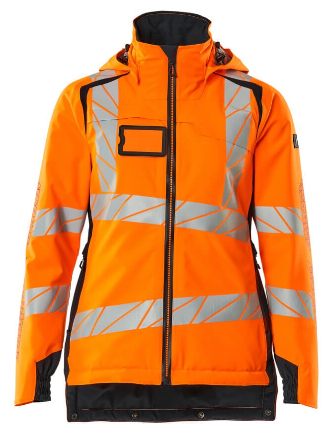 MASCOT-Warnschutz, Warn-Damen-Winterjacke, ACCELERATE SAFE, warnorange/schwarzblau