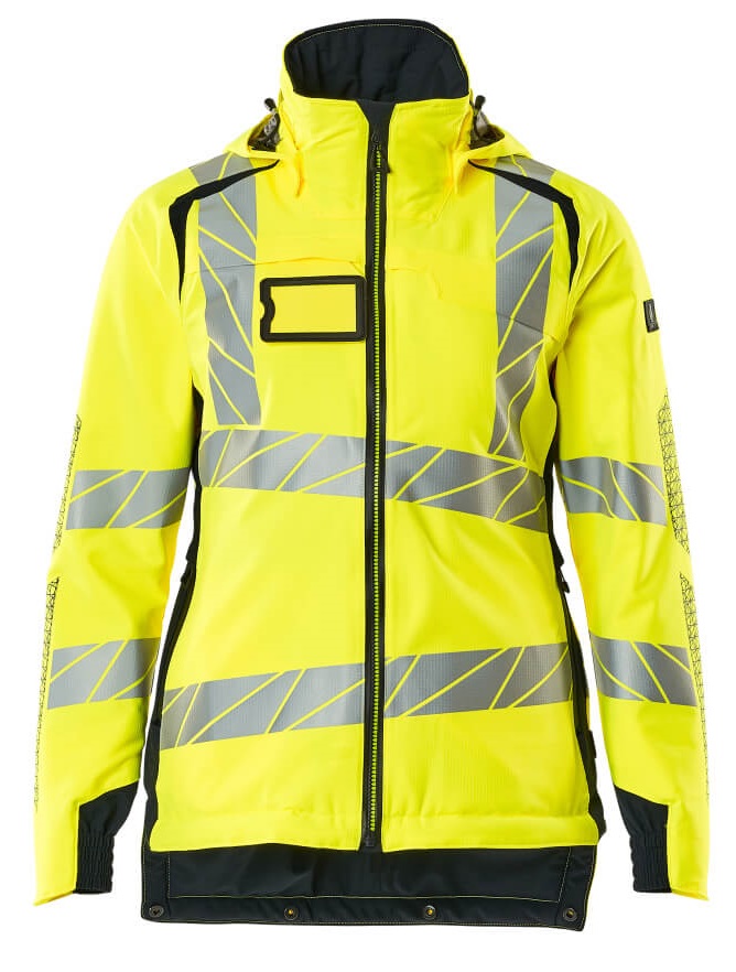 MASCOT-Warnschutz, Warn-Damen-Winterjacke, ACCELERATE SAFE, warngelb/schwarzblau