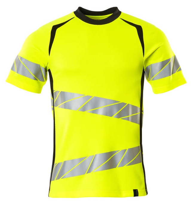 MASCOT-Warnschutz, Warn-T-Shirt, ACCELERATE SAFE, warngelb/schwarz