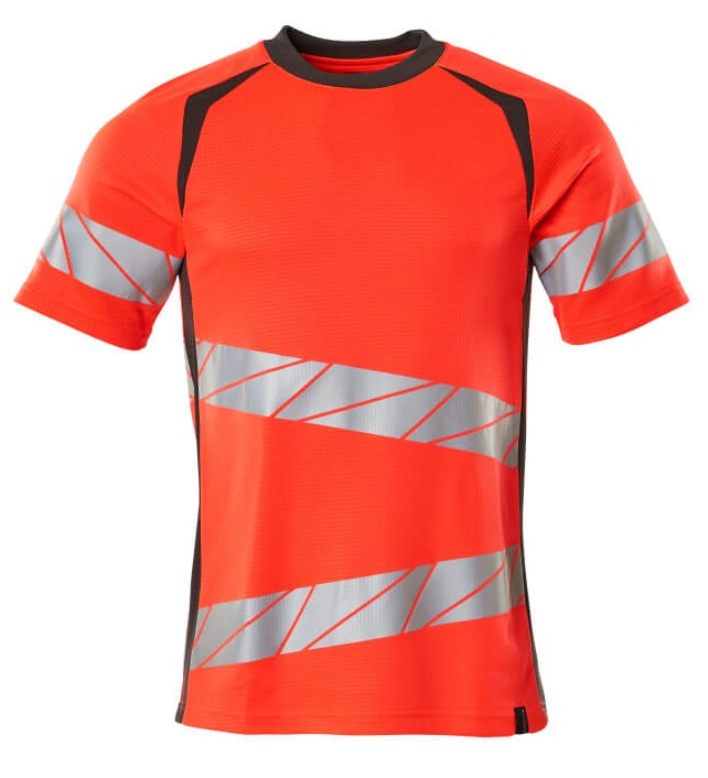 MASCOT-Warnschutz, Warn-T-Shirt, ACCELERATE SAFE, warnrot/dunkelanthrazit
