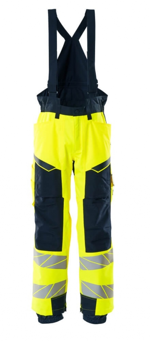 MASCOT-Warnschutz, Warn-Winterhose, ACCELERATE SAFE, warngelb/schwarzblau