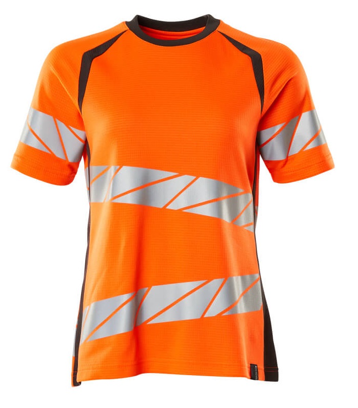 MASCOT-Warnschutz, Warn-Damen T-Shirt, ACCELERATE SAFE, warnorange/dunkelanthrazit