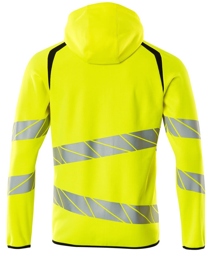 MASCOT-Warnschutz, Warn-Kapuzensweatshirt, ACCELERATE SAFE, high vis gelb/schwarz
