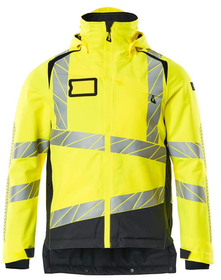 MASCOT-Warnschutz, Warn-Winterjacke, ACCELERATE SAFE, high vis gelb/schwarzblau