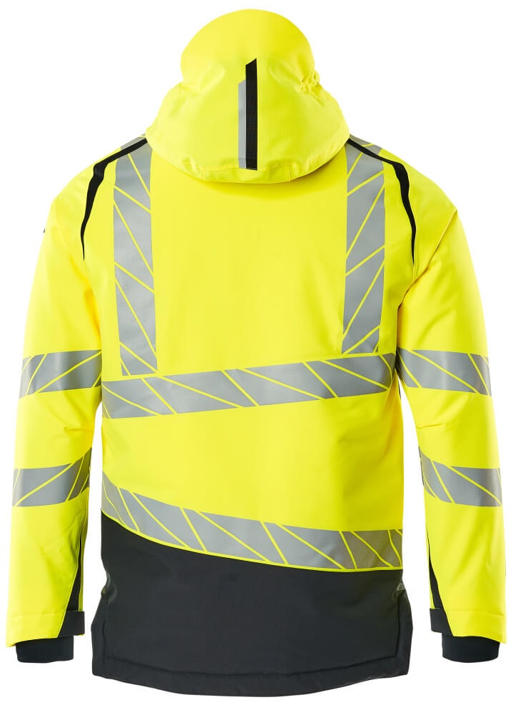 MASCOT-Warnschutz, Warn-Winterjacke, ACCELERATE SAFE, high vis gelb/schwarzblau