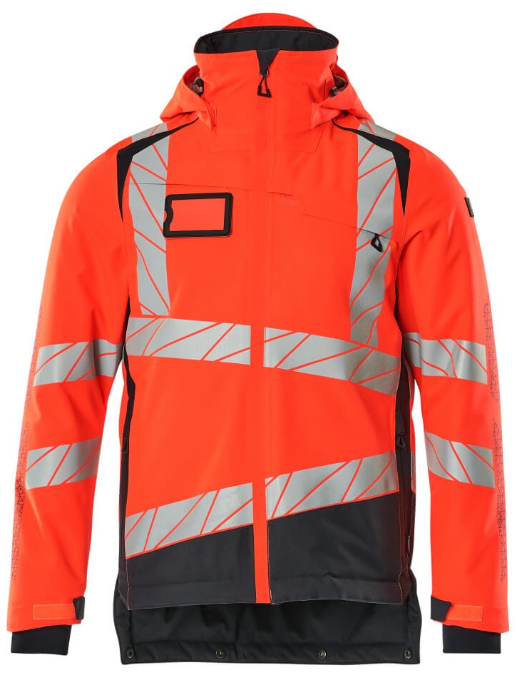 MASCOT-Warnschutz, Warn-Winterjacke, ACCELERATE SAFE, high vis rot/schwarzblau