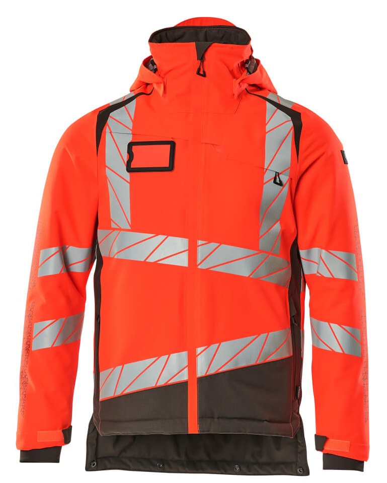 MASCOT-Warnschutz, Warn-Winterjacke, ACCELERATE SAFE, high vis rot/dunkelanthrazit