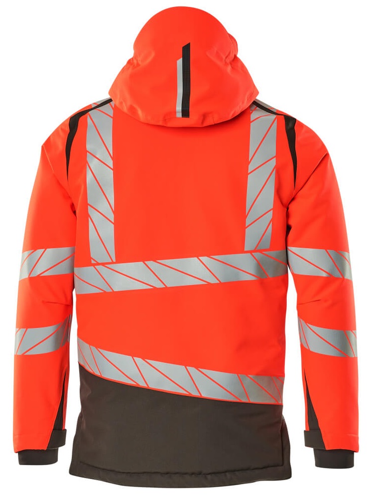 MASCOT-Warnschutz, Warn-Winterjacke, ACCELERATE SAFE, high vis rot/dunkelanthrazit