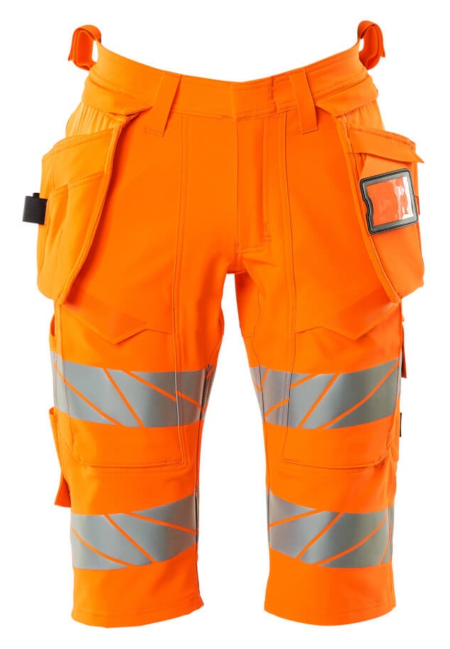 MASCOT-Warnschutz, Warn-Shorts, lang, ACCELERATE SAFE, high vis orange