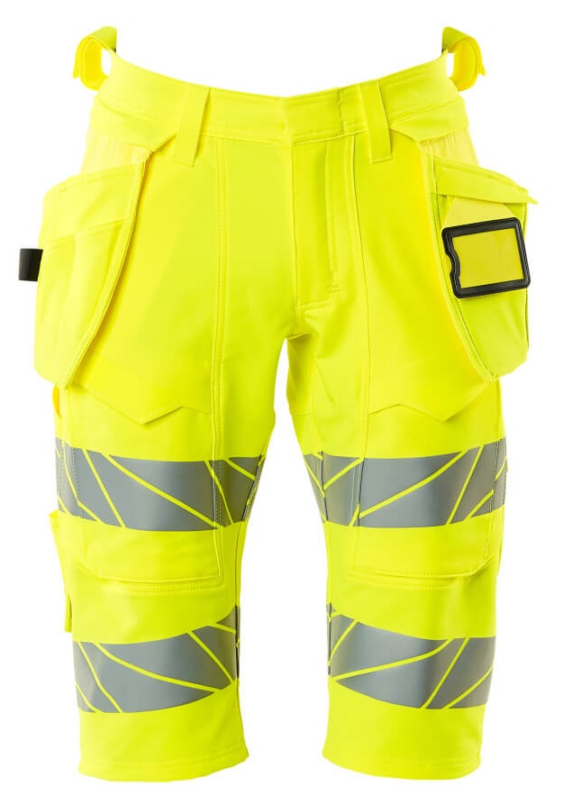 MASCOT-Warnschutz, Warn-Shorts, lang, ACCELERATE SAFE, high vis gelb