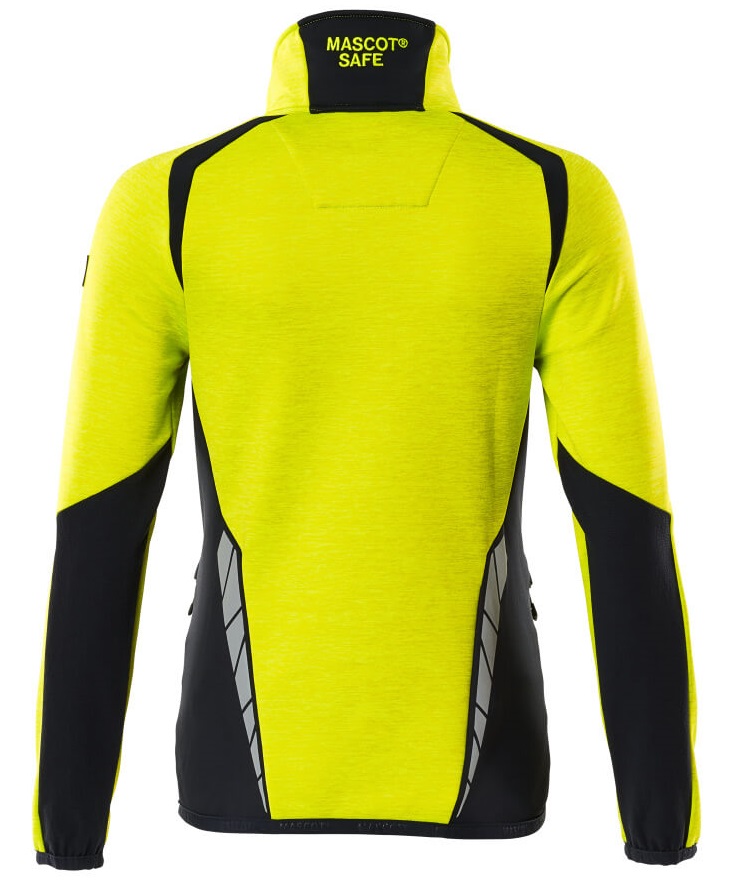MASCOT-Warnschutz, Warn-Damen Fleecejacke, ACCELERATE SAFE, high vis gelb/schwarz