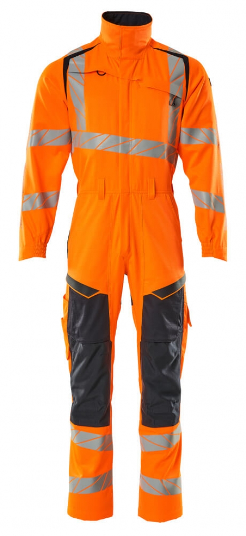 MASCOT-Warnschutz, Warnschutz-Overall, Accel. Safe, warnorange/schwarzblau