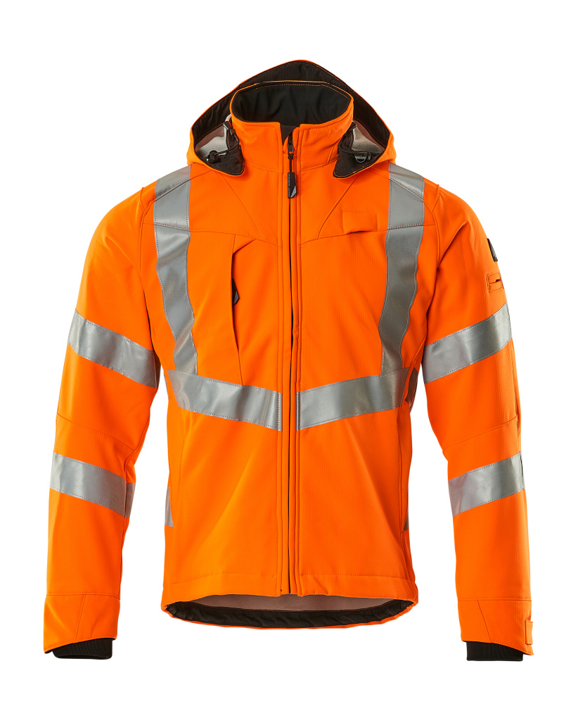 MASCOT-Warnschutz, Wanschutz Soft Shell Jacke, Safe Supreme, warnorange