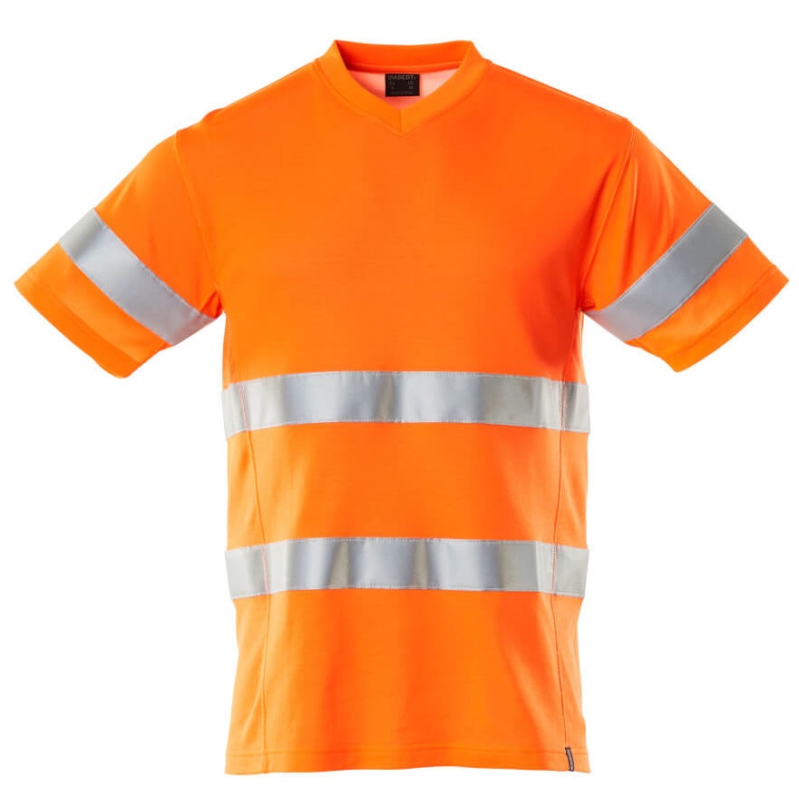 MASCOT-Warnschutz, Warn-T-Shirt, SAFE CLASSIC, warnorange