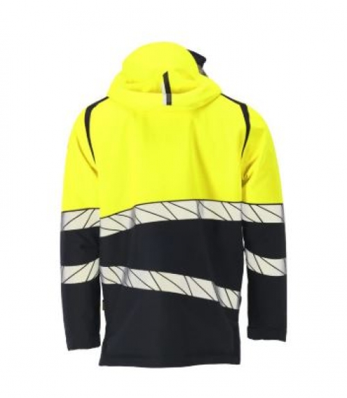 Winterjacke mit CLIMASCOT®-Futter, Schwarzblau/Gelb