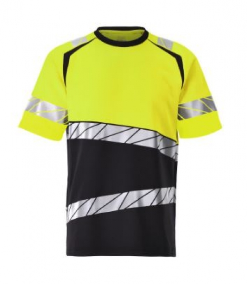 MASCOT® ACCELERATE SAFE T-Shirt Premium , Schwarz/Gelb