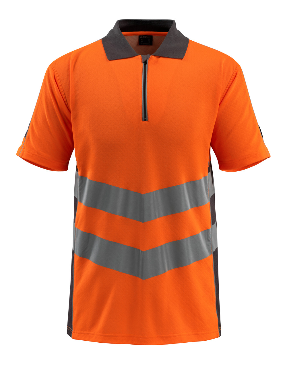 MASCOT-Warnschutz, Warnschutz-Polo-Shirt, Murton, SAFE SUPREME, 170 g/m², orange/dunkelanthrazit