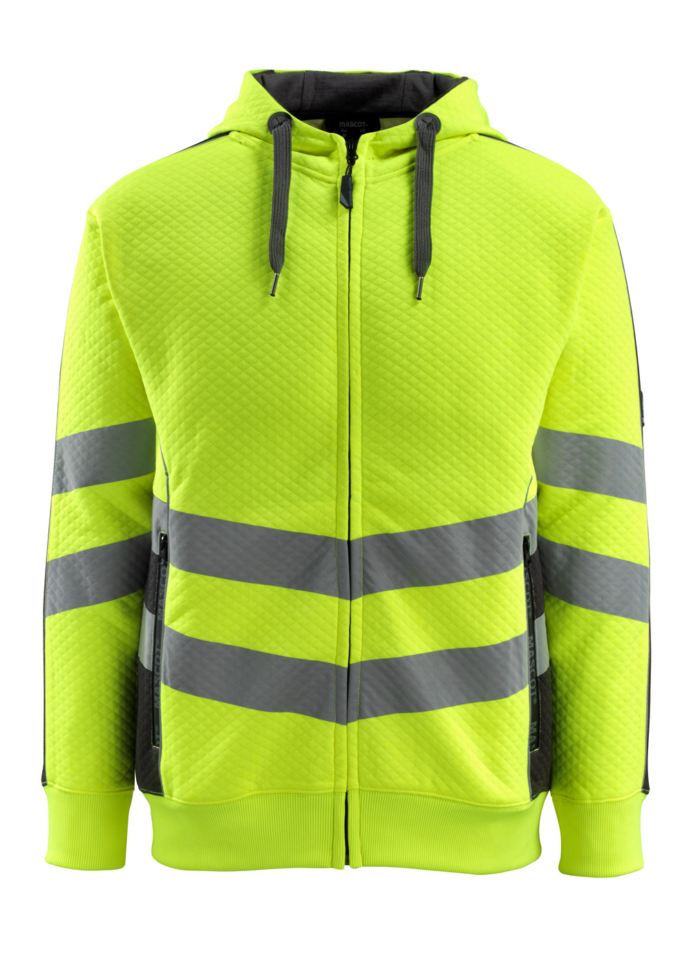 MASCOT-Warnschutz, Warn-Sweatshirt, Corby,  310 g/m², gelb/schwarz