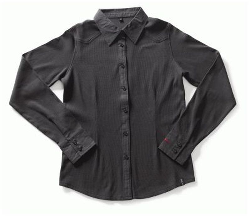 Gr.XL MASCOT Damen-Bluse, MYKONOS, 1/1-Arm, MG230, schwarz