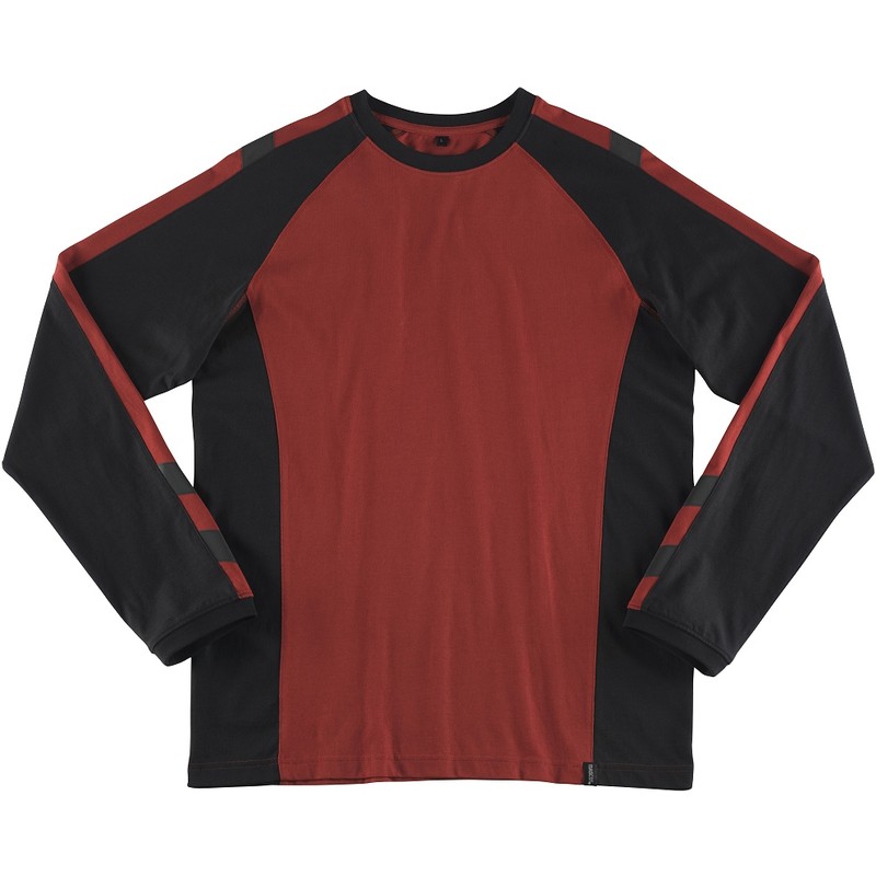 MASCOT-Workwear, T-Shirt, Bielefeld, UNIQUE, 195 g/m², rot/schwarz