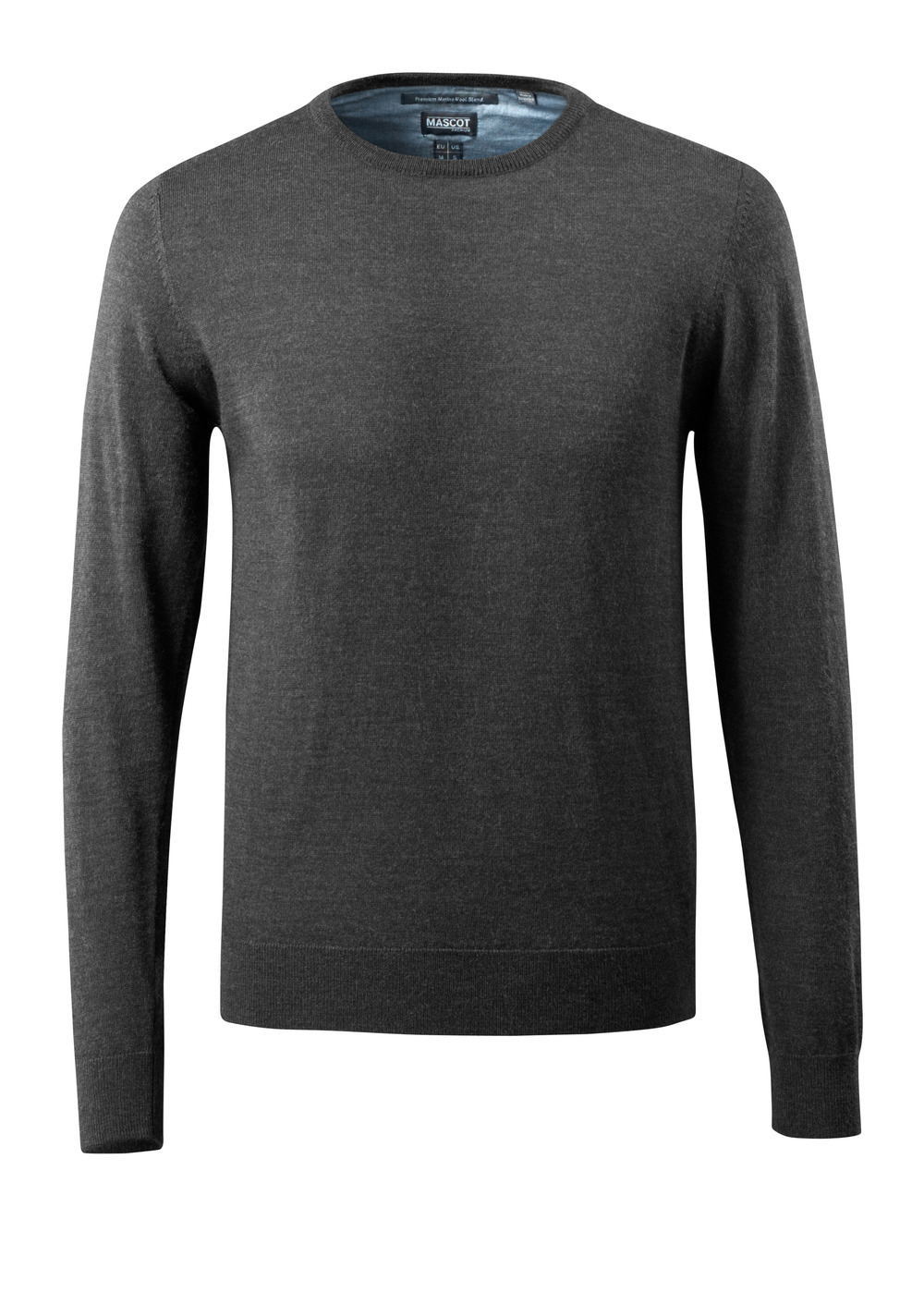 MASCOT-Kälteschutz, Strickpullover, 240 g/m², dunkelanthrazit/hellgrau-meliert