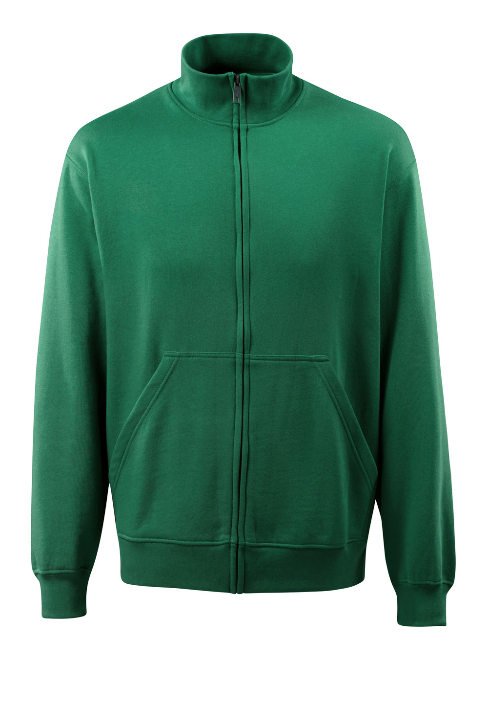 MASCOT-Sweatshirt mit Reißverschluss, Lavit, 340 g/m², grün