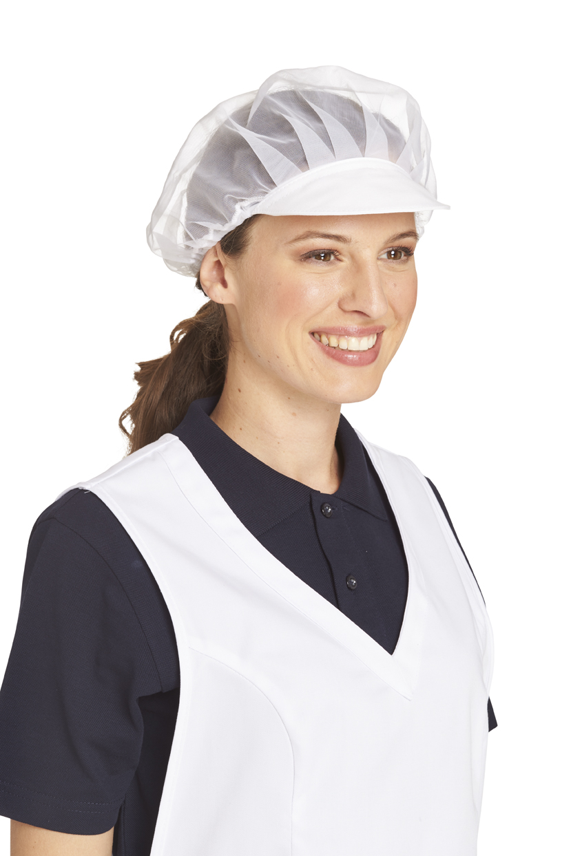 LEIBER-Jobwear, Netzhaube, weiß
