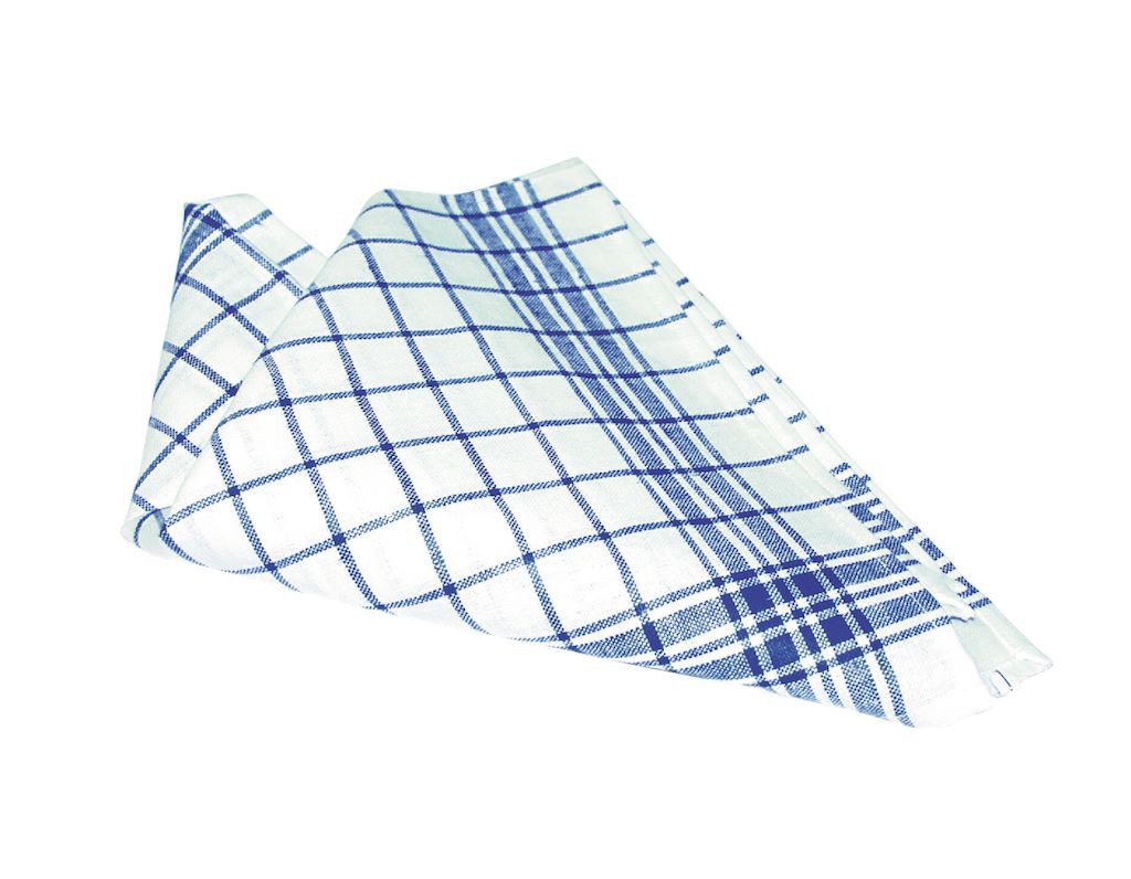 LEIBER-Hygiene, Geschirrtuch, ca. 200 g/m², blau/weiß