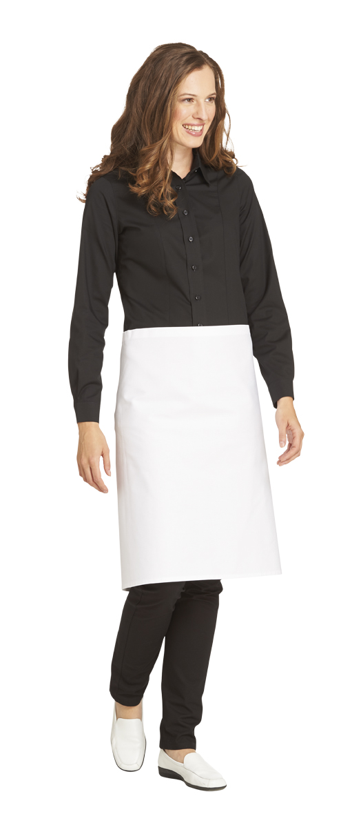 LEIBER-Jobwear, Vorbinder, Arbeits-Berufs-Schürze, ca. 155 g/m², weiß