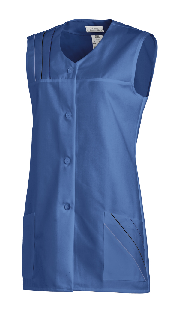 LEIBER-Jobwear, Hosenkasack, Arbeits-Berufs-Kasack, ca. 190 g/m², caribic-blau