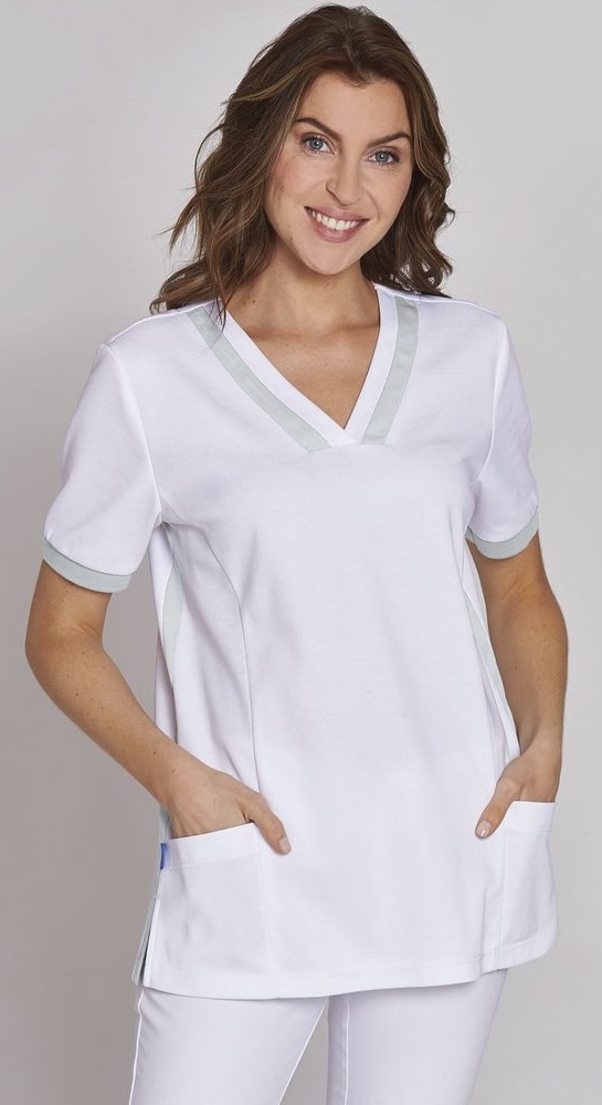 LEIBER-Jobwear, Damen-T-Shirt, weiss