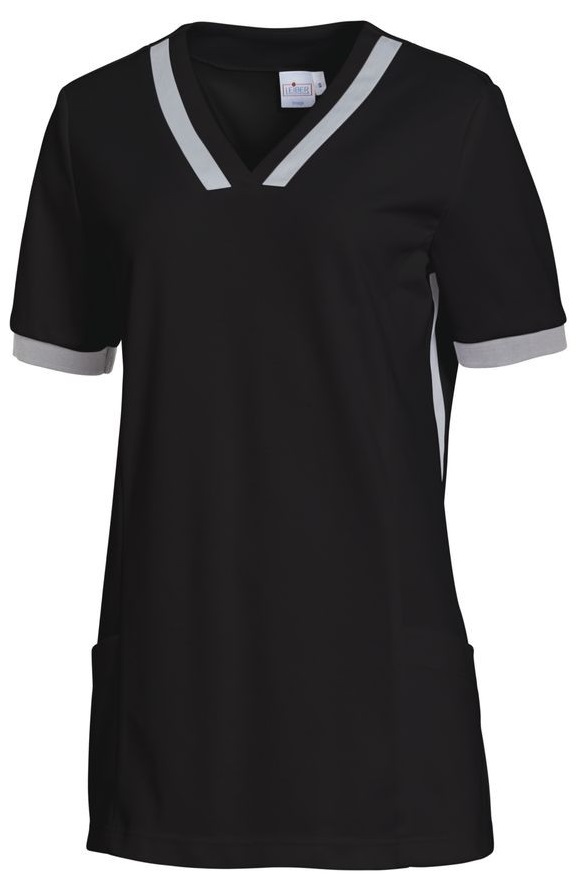 LEIBER-Jobwear, Damen-T-Shirt, schwarz
