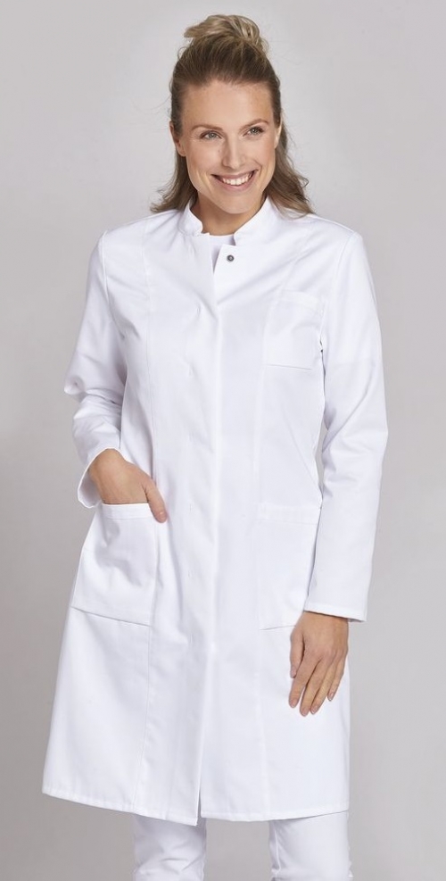 LEIBER-Jobwear, Damen-Berufsmantel, langarm, weiss