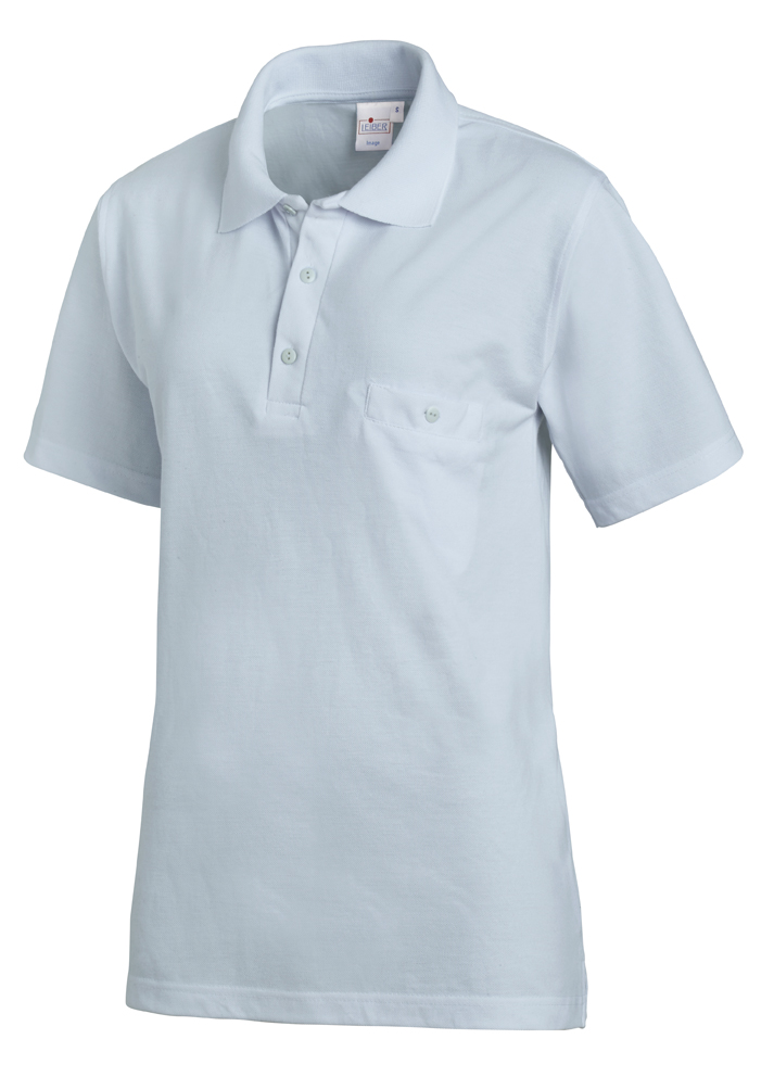 LEIBER-Jobwear, Poloshirt, Arbeits-Shirt, 1/2 Arm, hellblau