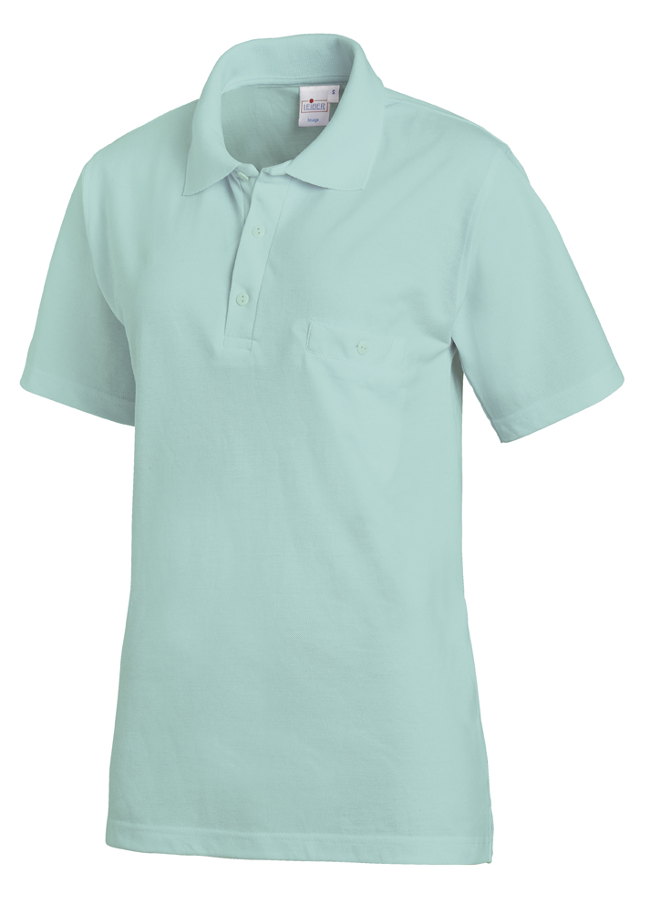 LEIBER-Jobwear, Poloshirt, Arbeits-Shirt, 1/2 Arm, mint