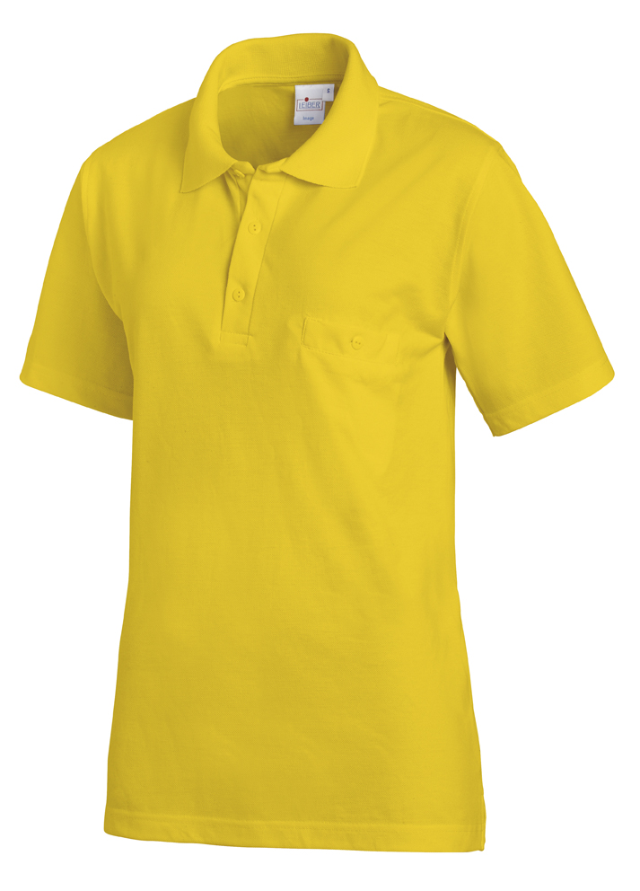 LEIBER-Jobwear, Poloshirt, Arbeits-Shirt, 1/2 Arm, gelb