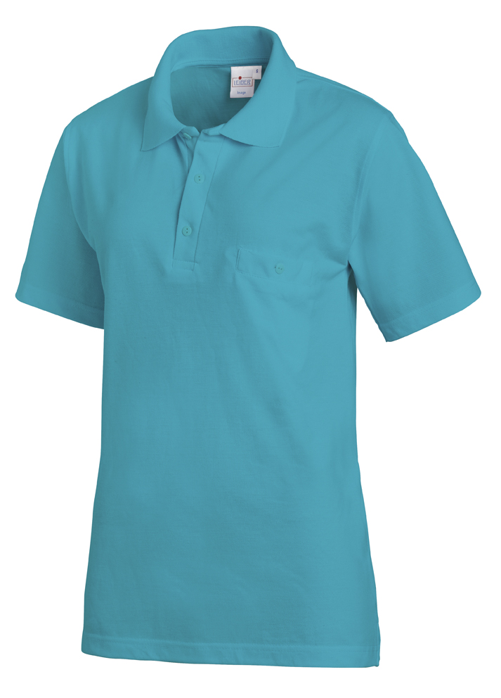 LEIBER-Jobwear, Poloshirt, Arbeits-Shirt, 1/2 Arm, petrol