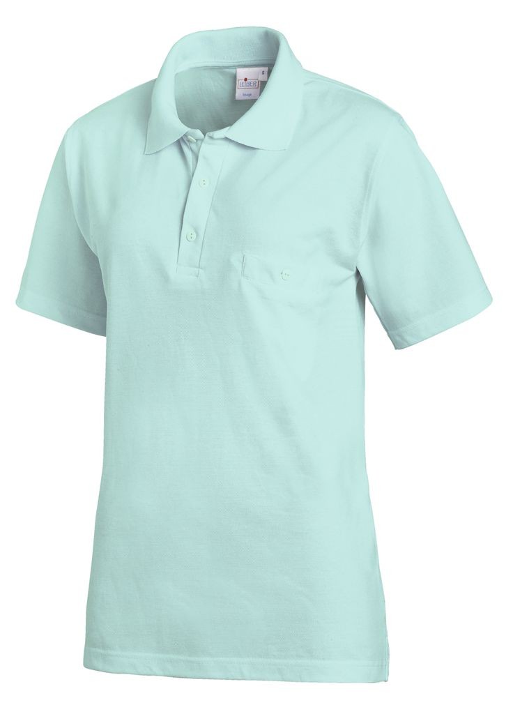 LEIBER-Jobwear, Poloshirt, Arbeits-Shirt, 1/2 Arm, türkis