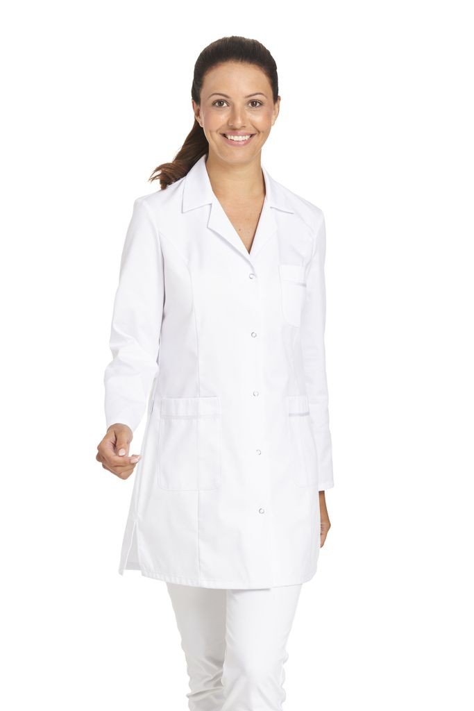 LEIBER-Jobwear, Hosenkasack, Arbeits-Berufs-Kasack, ca. 190 g/m², weiß