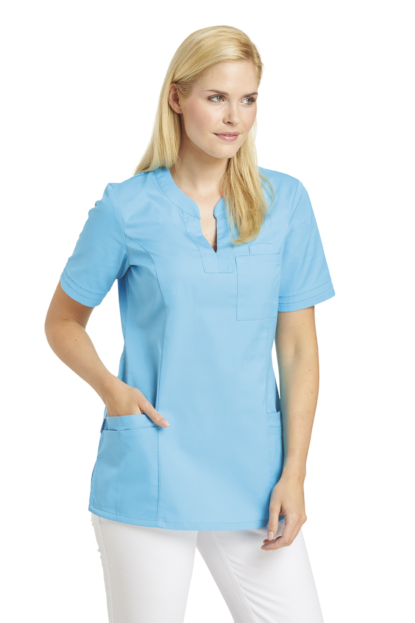 LEIBER-Jobwear, Damen-Schlupfjacke, Arbeits-Berufs-Jacke, ca. 180 g/m², türkis