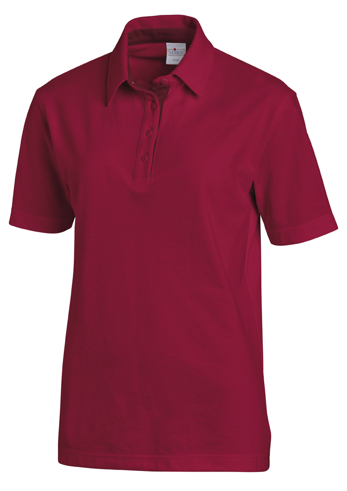 LEIBER-Jobwear, Poloshirt, Arbeits-Berufs-Shirt, Damen & Herren, ca. 220g/m², beere/bordeaux