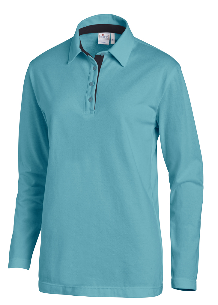LEIBER-Jobwear, Poloshirt, Arbeits-Berufs-Shirt, Damen & Herren, 1/1 Arm, ca. 220g/m², petrol/marine