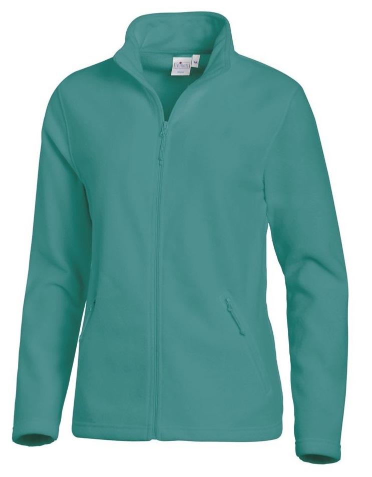 LEIBER-Jobwear, Damen-Fleecejacke, 1/1 Arm, 260 g/m², petrol