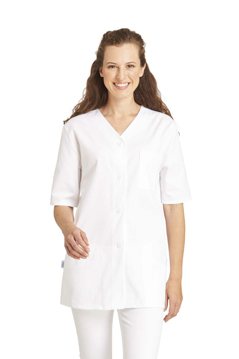 LEIBER-Jobwear, Hosenkasack, Arbeits-Berufs-Kasack, weiß