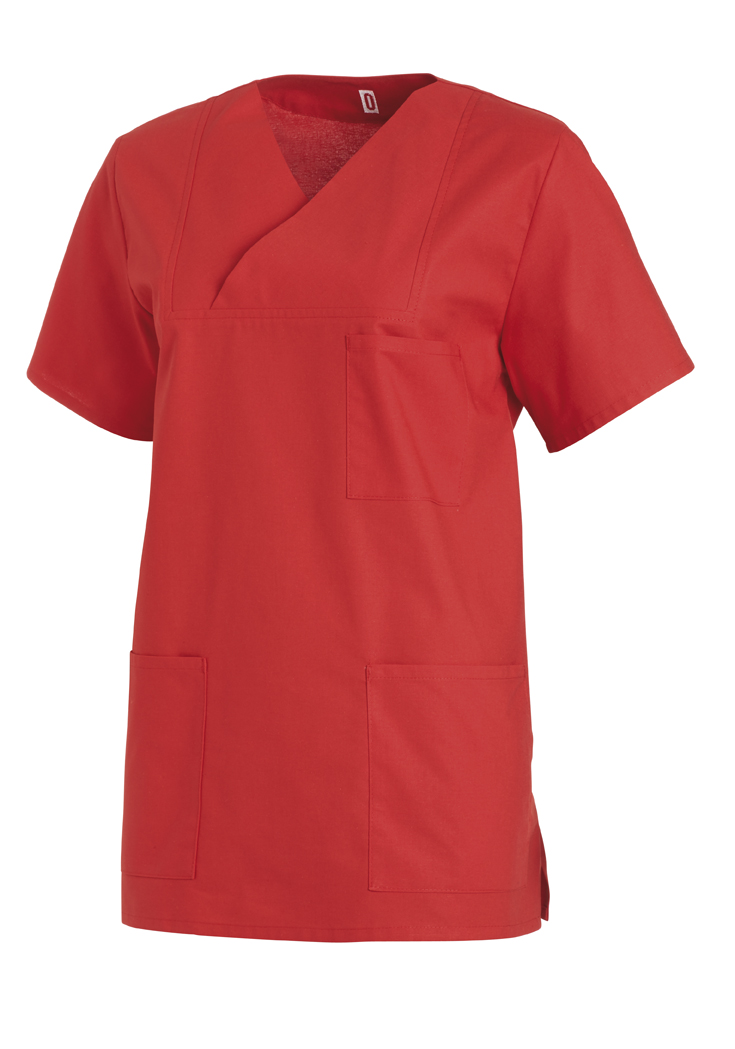 LEIBER-Jobwear, Schlupfjacke, Arbeits-Berufs-Jacke, Damen und Herren, rot
