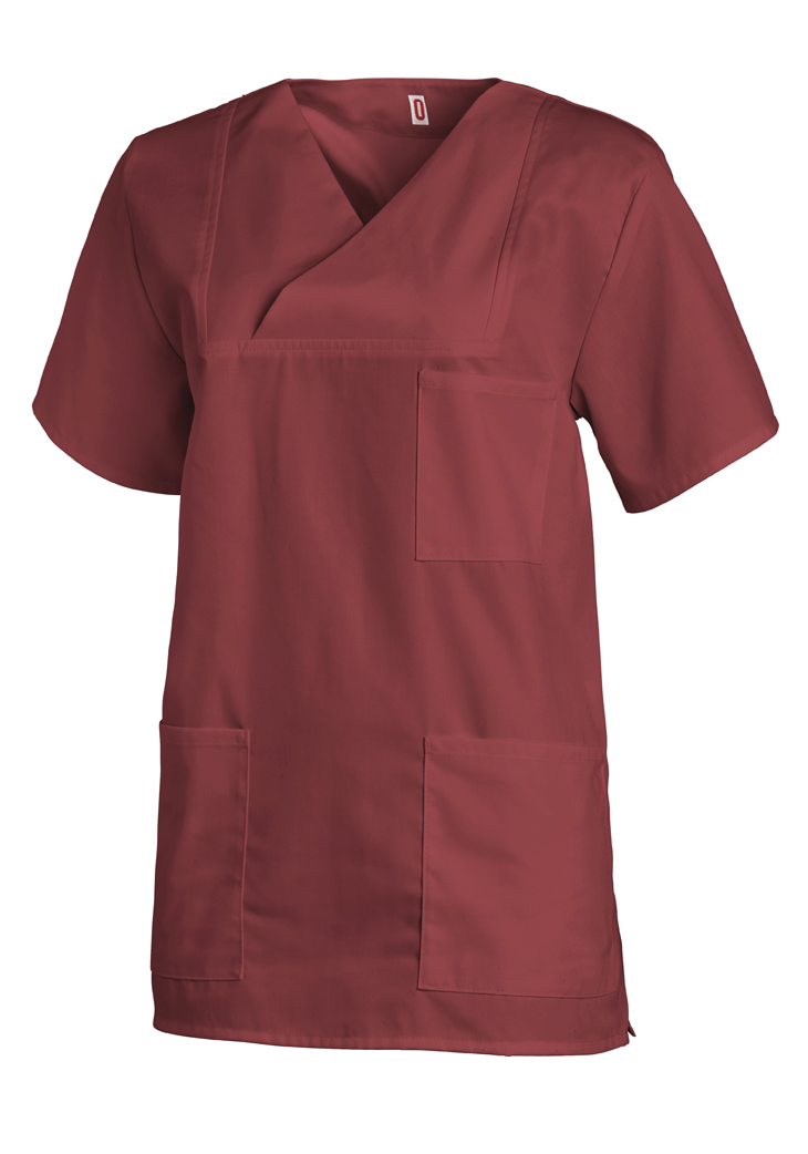 LEIBER-Jobwear, Schlupfjacke, Arbeits-Berufs-Jacke, Damen und Herren, bordeaux